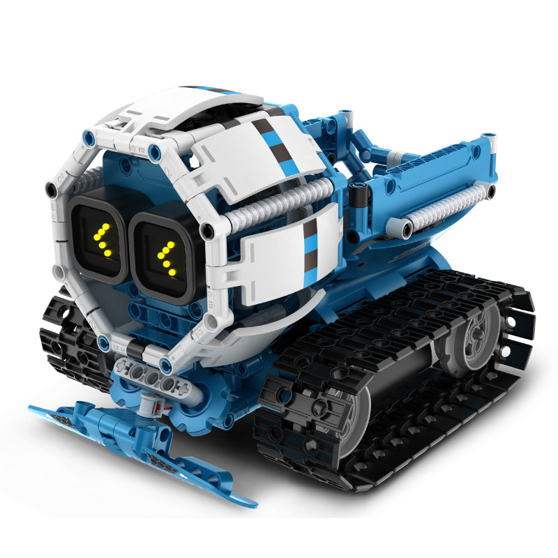 kit de construcție robosnail cu afișaj electronic programabil 3-in-1 rc & app - im.master (8059)