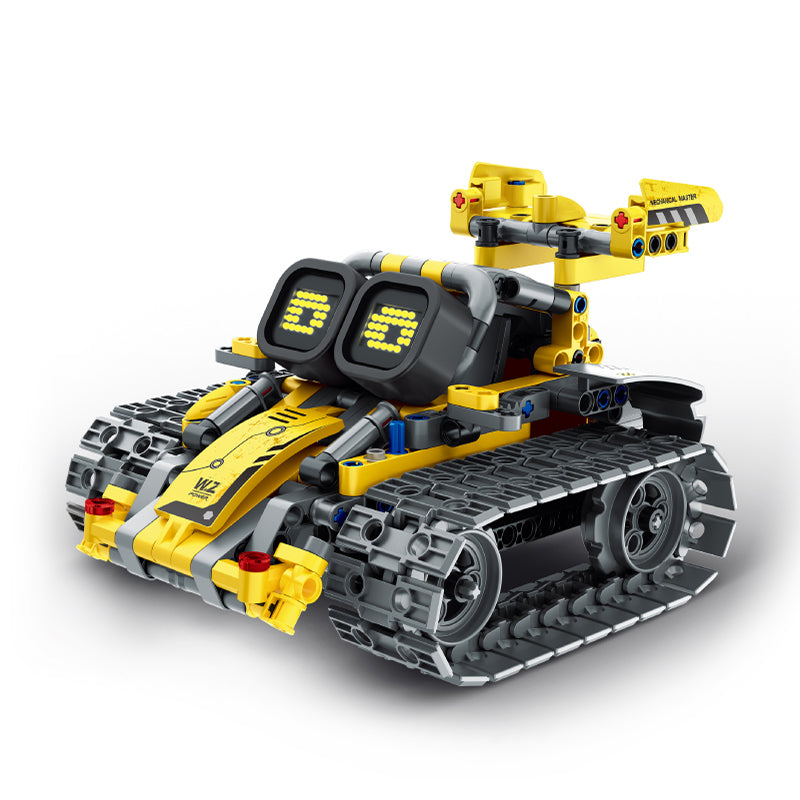 kit de construcție roboexplorer cu afișaj electronic programabil 3-in-1 rc & app - im.master (8060)