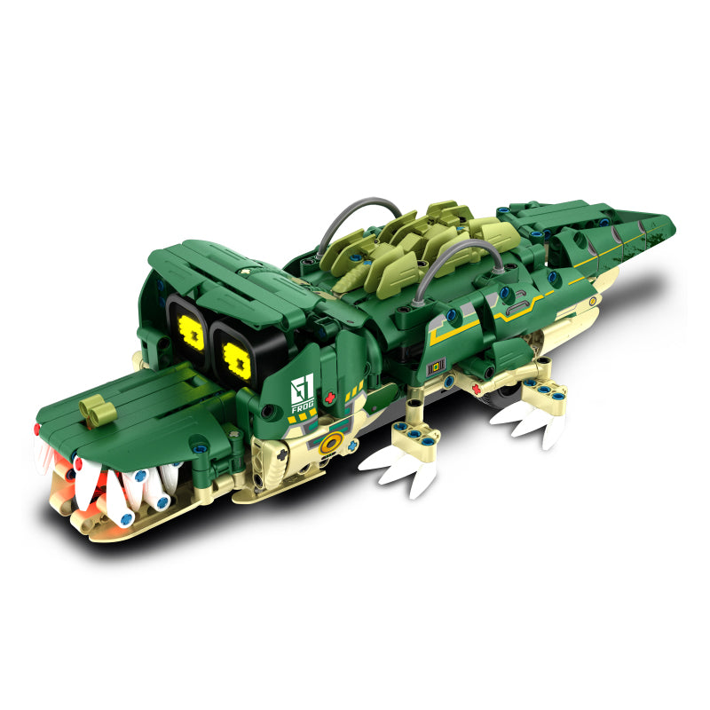 kit de construcție crocomobil cu afișaj electronic programabil, 3-în-1 rc și aplicație | im-master (8061)
